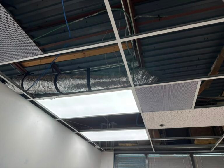 Ductwork Installation Progress in New Port Richey, FL 34652 New ductwork installation in progress, New Port Richey, FL 34652