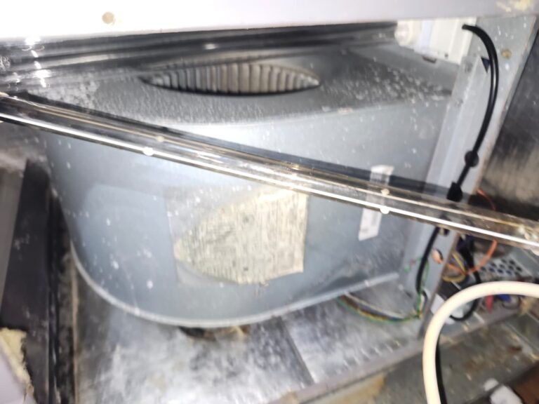 HVAC Air Handler with UV Light, St. Petersburg, FL 33714 HVAC air handler with UV light installed, St. Petersburg, FL 33714