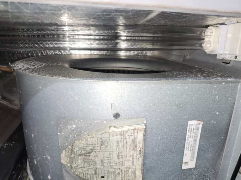 HVAC Air Handler with UV Light, St. Petersburg, FL 33714 HVAC air handler with UV light installed, St. Petersburg, FL 33714