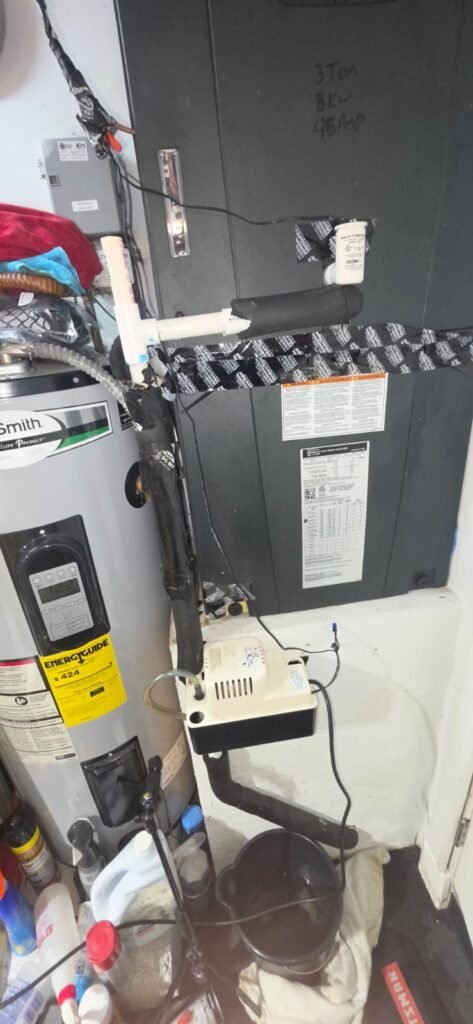 Indoor HVAC and Water Heater in Safety Harbor, FL 34695 Indoor HVAC component with water heater in Safety Harbor, FL 34695