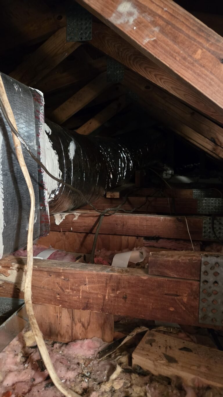 Long duct installed in attic, Clearwater, FL 33756
