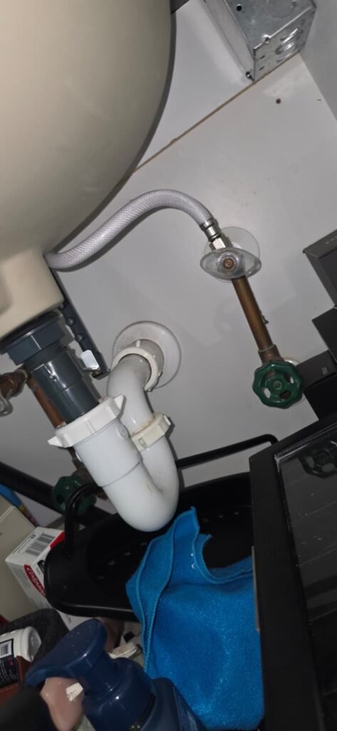 Under-sink plumbing inspection in Zephyrhills, FL 33542