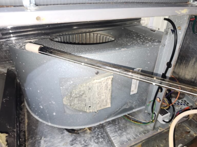 UV Light in HVAC Unit, St. Petersburg, FL 33714 UV light in HVAC air handler, St. Petersburg, FL 33714