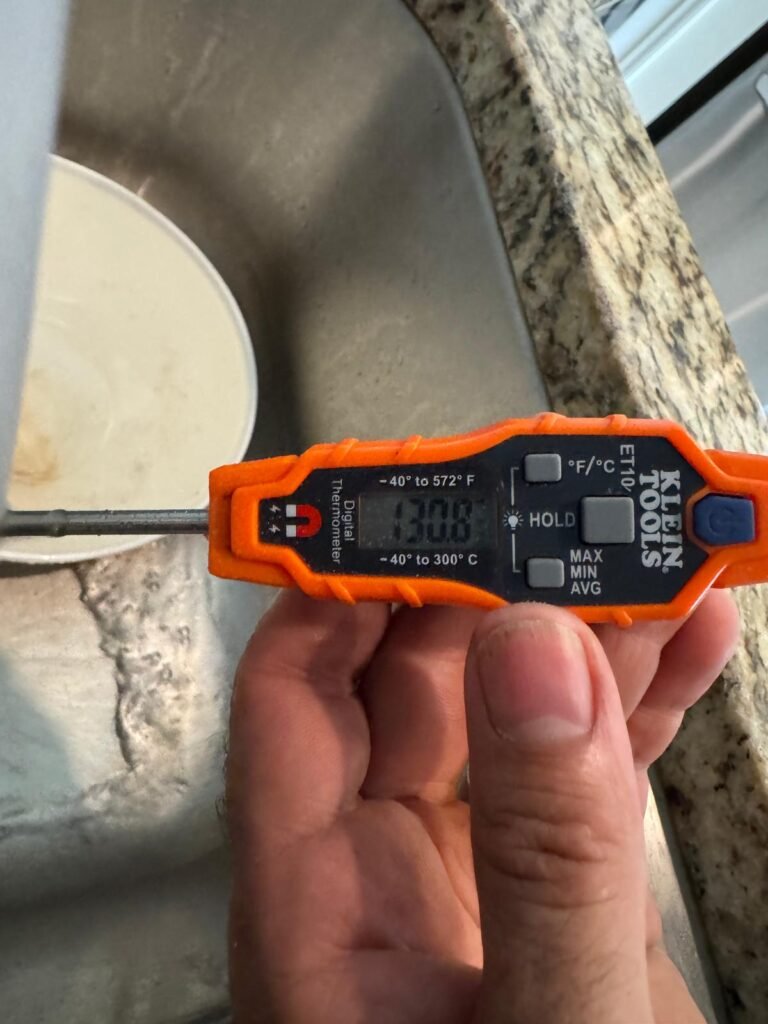 Water temperature testing in Wesley Chapel, FL 33544