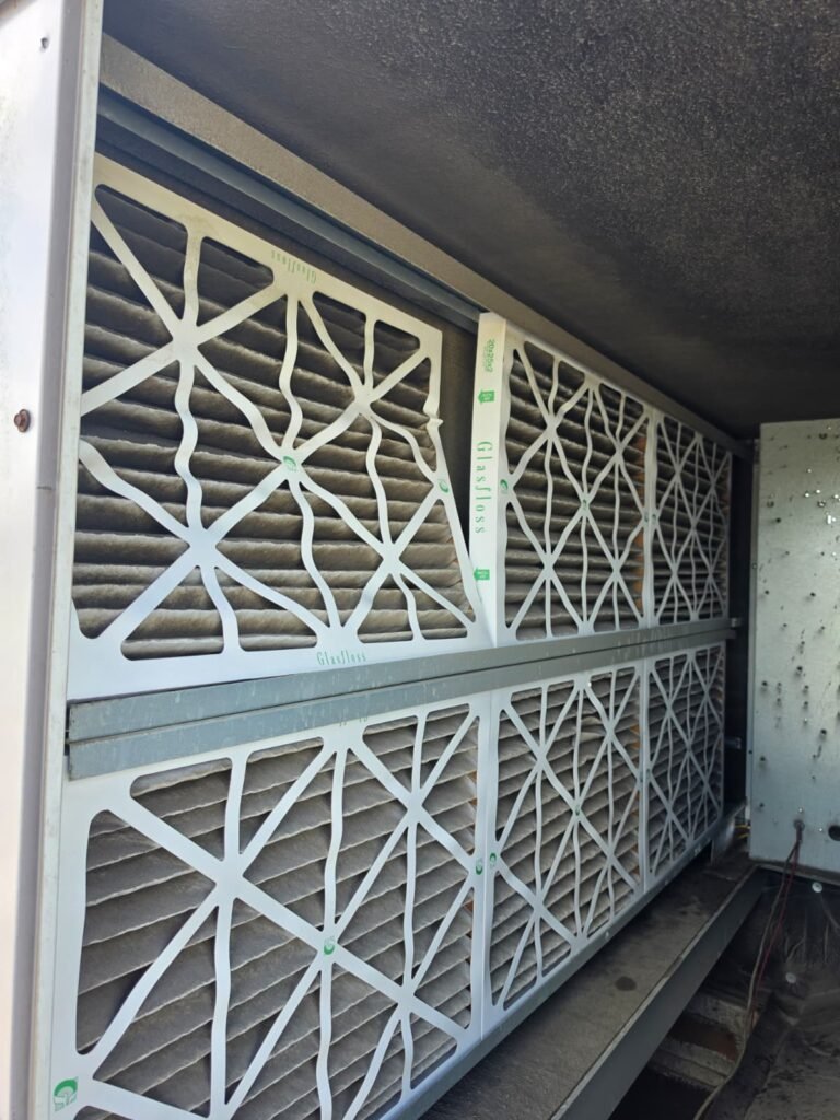 Air Filters in HVAC Unit, Pine Castle, FL 32809 Air filters inside HVAC unit in Pine Castle, FL 32809