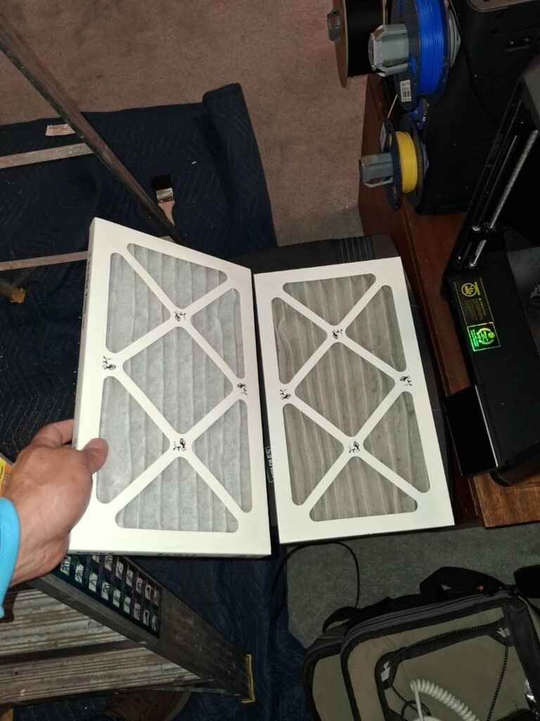 Air filters indoors in Dunedin, FL 34698