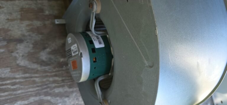 Partial view of blower motor on surface, Pinellas Park, FL 33782