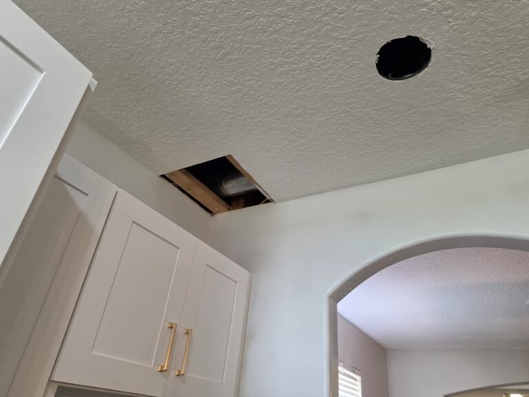 Ceiling Cutouts and Ductwork in Ruskin, FL 33570 Ceiling with cutouts and ductwork in Ruskin, FL 33570