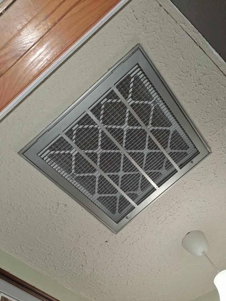 Ceiling Vent in Tampa, FL 33617 Ceiling vent inside home in Tampa, FL 33617