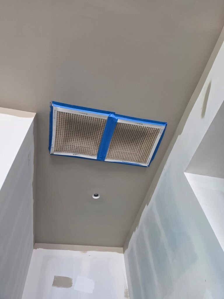 Ceiling Vent with Taped Filter in St. Petersburg, FL 33712 Ceiling vent with taped filter, St. Petersburg, FL 33712