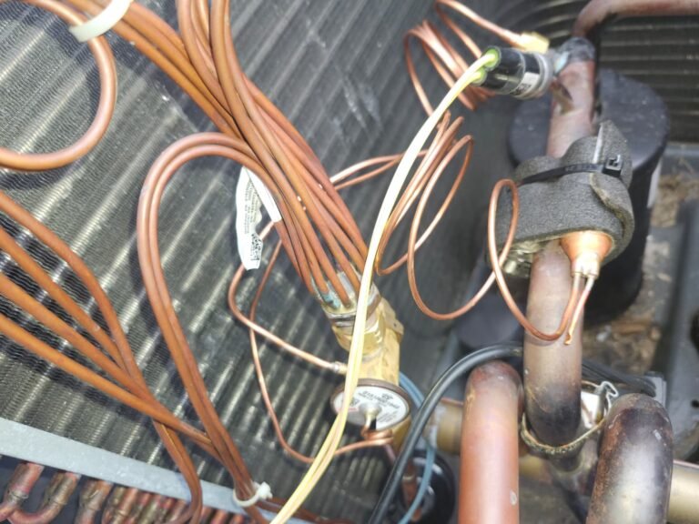 Copper Wiring in HVAC Unit in Tampa, FL 33635 Copper wiring inside HVAC unit in Tampa, FL 33635