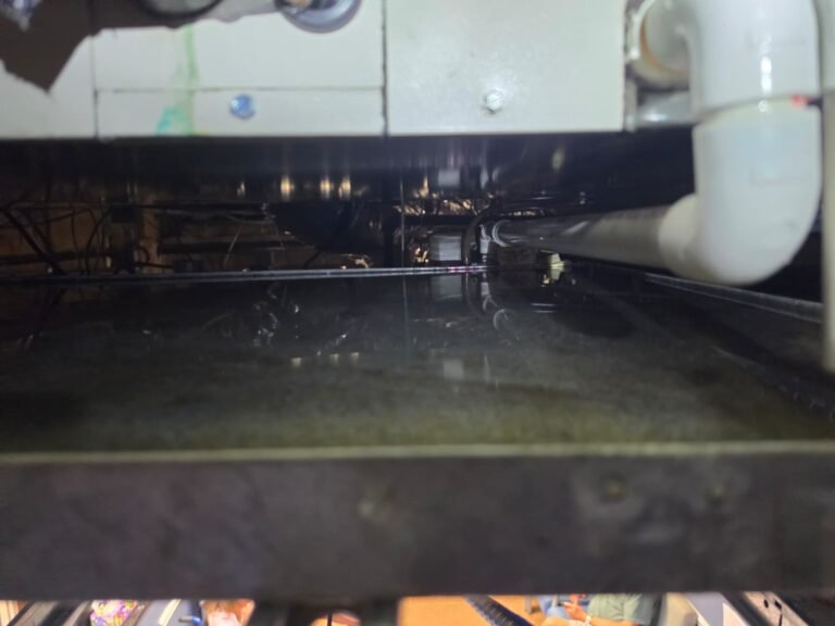 Drain pan with water in New Port Richey, FL 34652