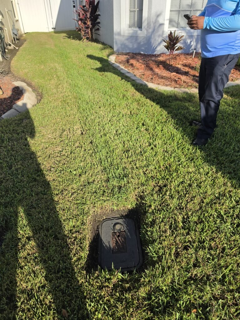 Exterior Access Cover in Wesley Chapel, FL 33543 Exterior view with access cover in Wesley Chapel, FL 33543