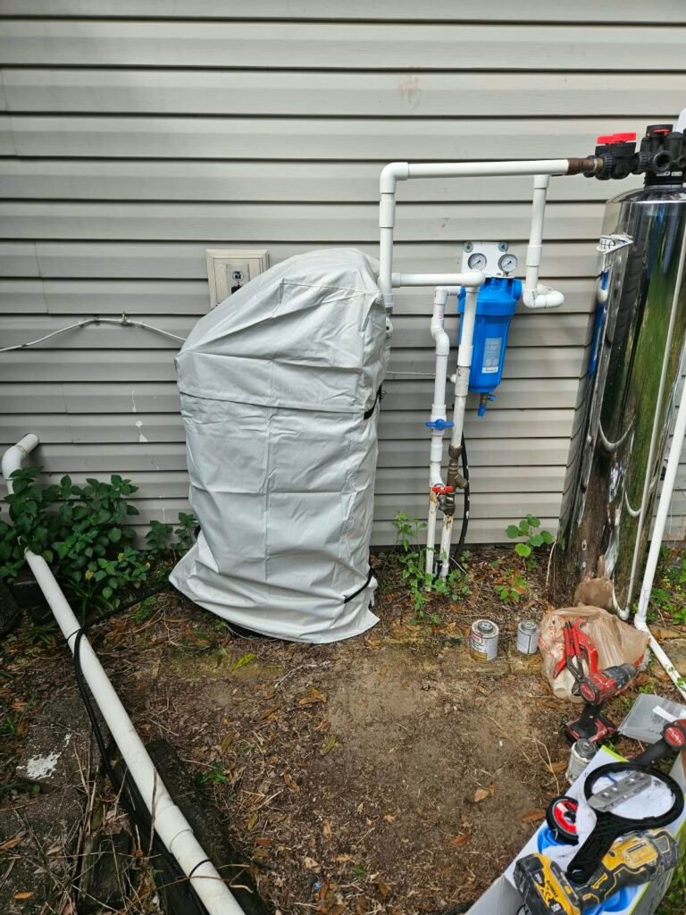 Exterior Water System Setup in Thonotosassa, FL 33592 Exterior view of water system setup in Thonotosassa, FL 33592