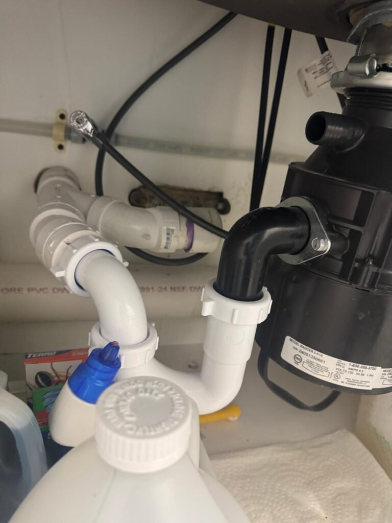 Garbage disposal and plumbing pipes in St. Petersburg, FL 33707