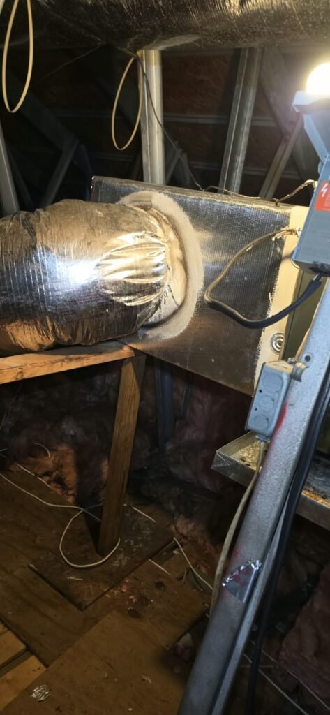 HVAC Unit Hose Cleaning in Tampa, FL 33612 HVAC unit being cleaned with hose in Tampa, FL 33612
