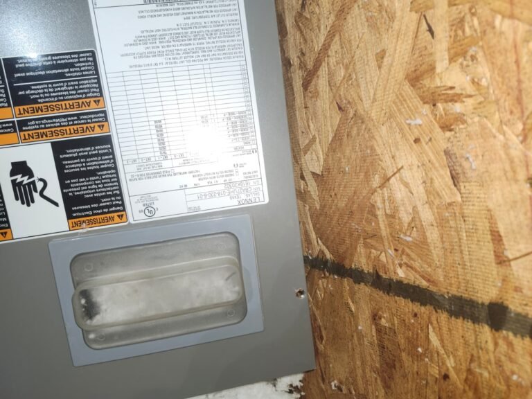 HVAC Unit Label in Tampa, FL 33624 HVAC unit label with specifications in Tampa, FL 33624