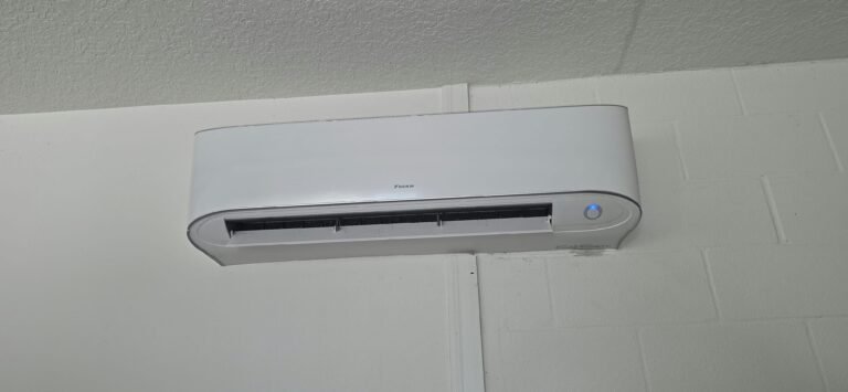 Installed Daikin indoor unit in Lithia, FL 33547