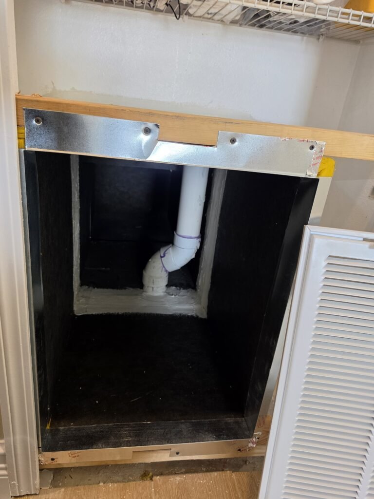 Interior Closet Ductwork in Ruskin, FL 33570 Interior closet space with ductwork in Ruskin, FL 33570