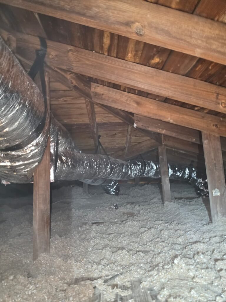Long ductwork in attic, Tampa, FL 33605