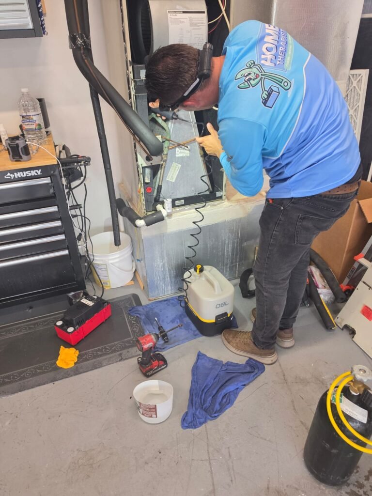 Maintenance on air handler unit in Palm Harbor, FL 34683