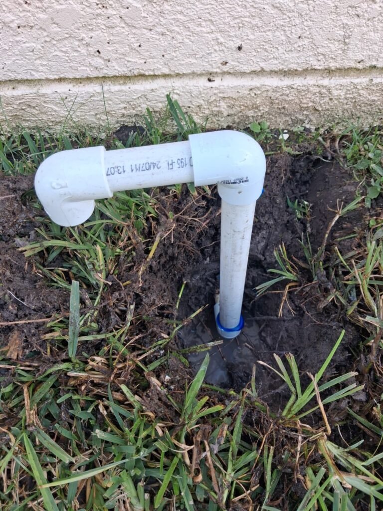 Repaired PVC drain line in Wesley Chapel, FL 33545