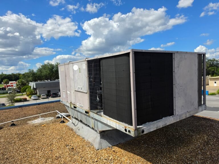 Rooftop HVAC Unit Exterior in Pine Castle, FL 32809 Rooftop HVAC unit exterior in Pine Castle, FL 32809