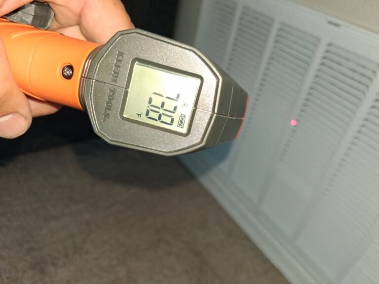 Digital Thermometer Reading in Riverview, FL 33579 Digital thermometer showing 78°F in Riverview, FL 33579
