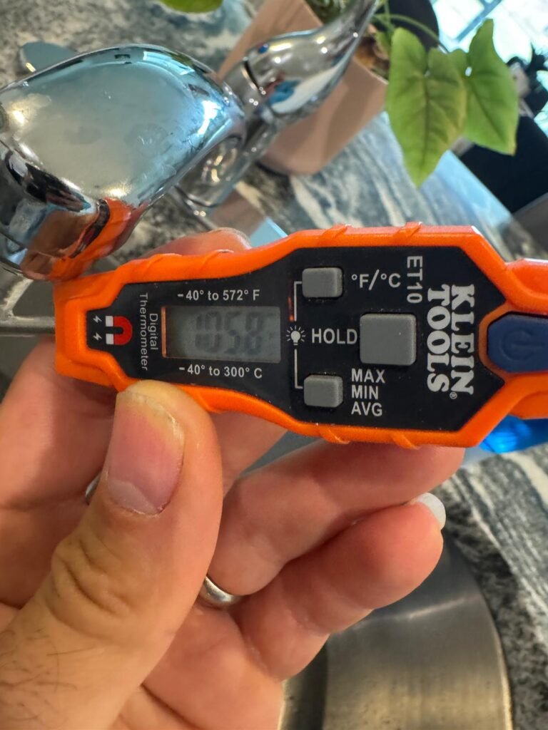 Digital thermometer reading in Wesley Chapel, FL 33545