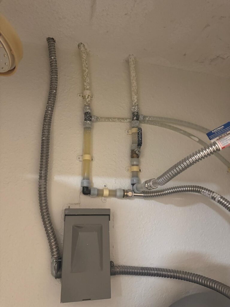 Wall-mounted plumbing connections in St. Petersburg, FL 33707