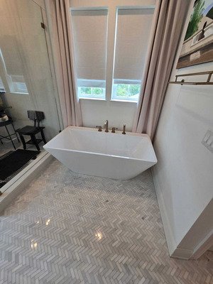Bathtub Replacement And Plumbing Adjustments In St. Petersburg FL