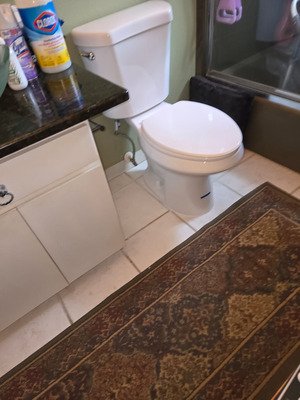 Toilet Installation And Water Line Replacement In Palm Harbor FL