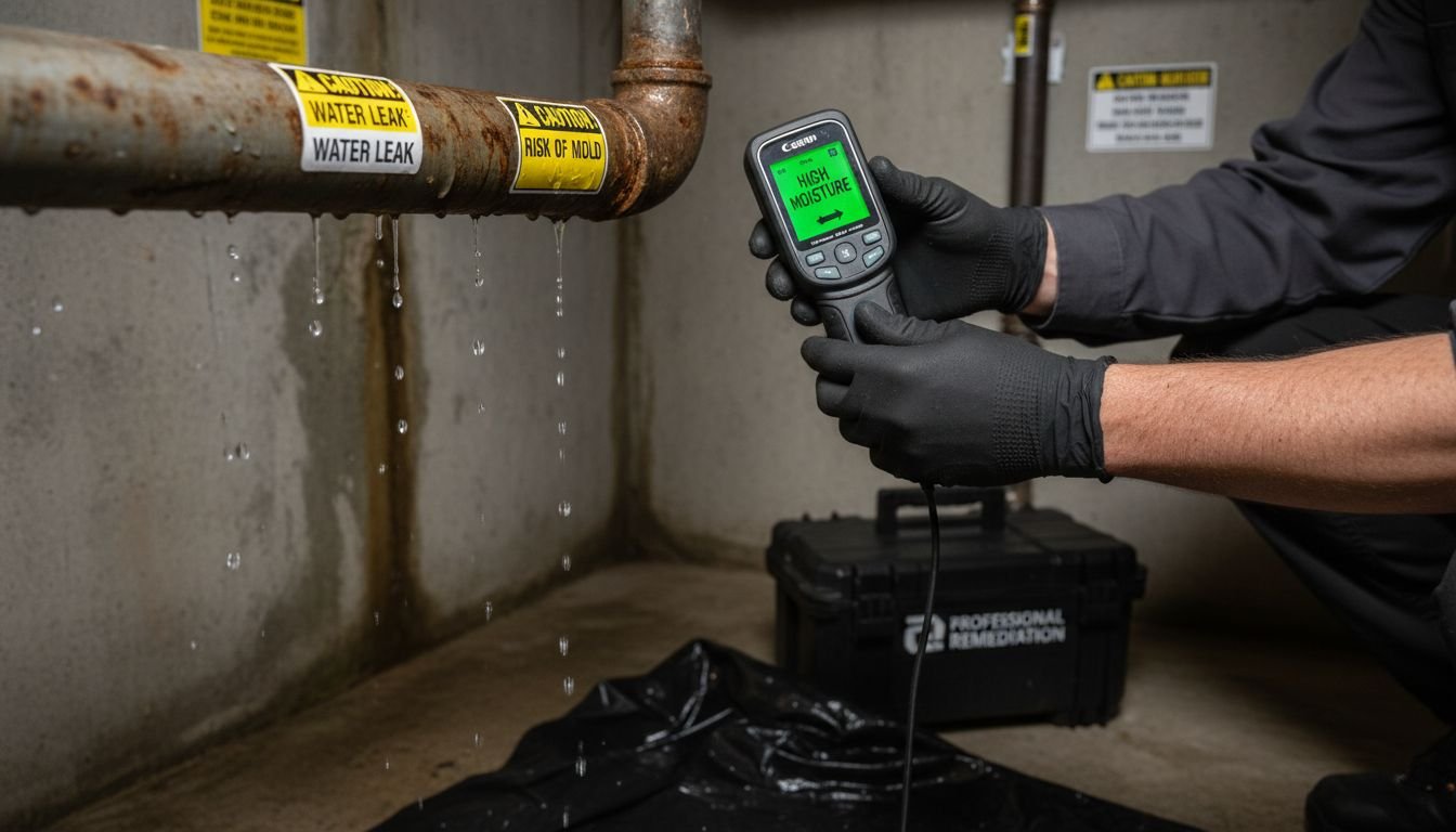 plumbing leak inspection