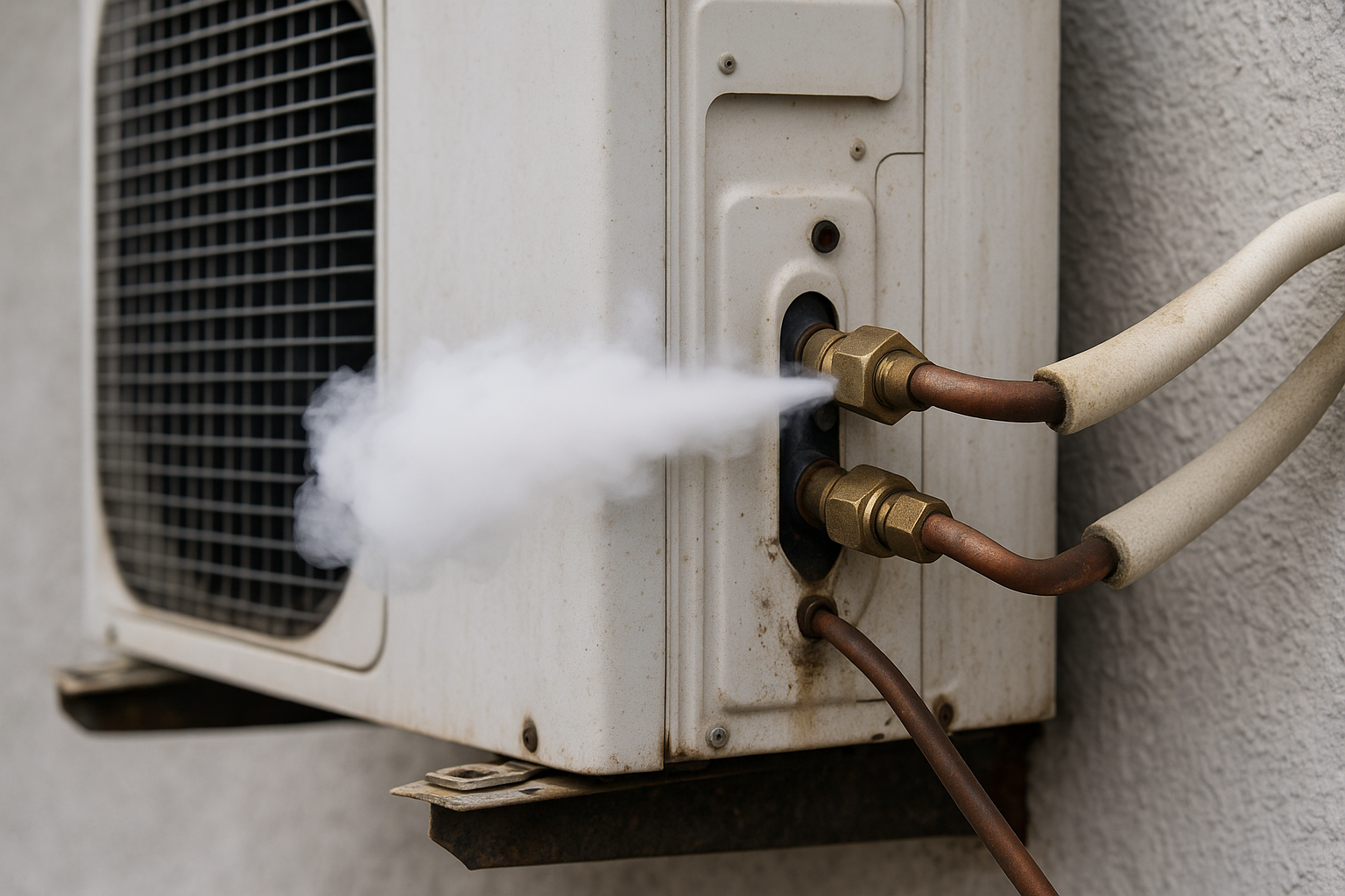 Freon Leak On An Air Conditioner