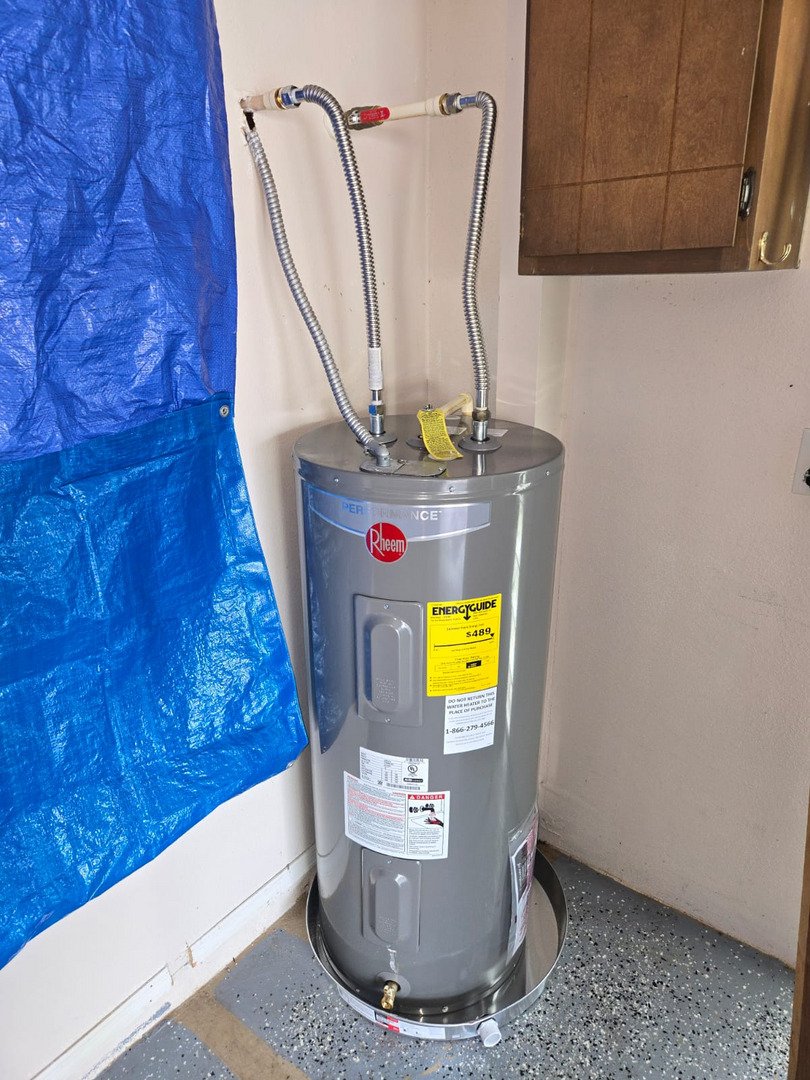 Rheem 50-Gal Tall Water Heater Installation on Banister Ln, Port Richey FL 34668