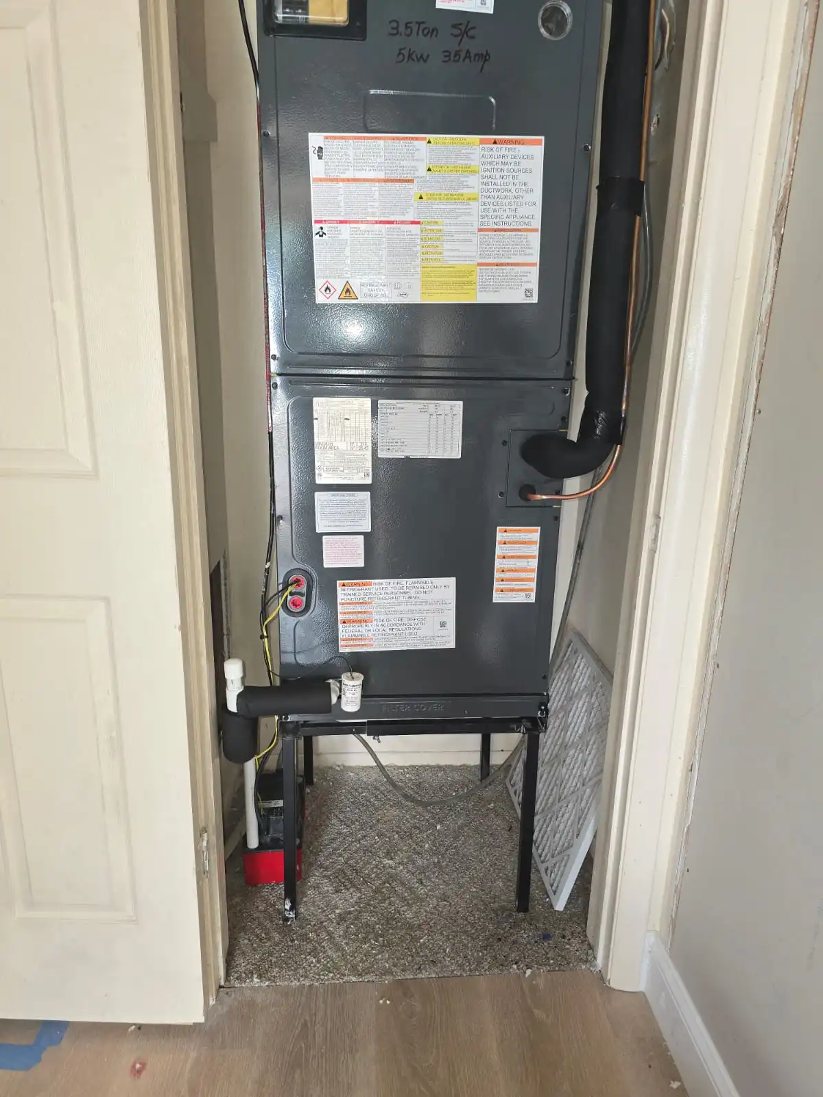 Full AC + Ductwork Replacement on Dolores Dr: 3.5-Ton Goodman Install in Holiday, FL 34690