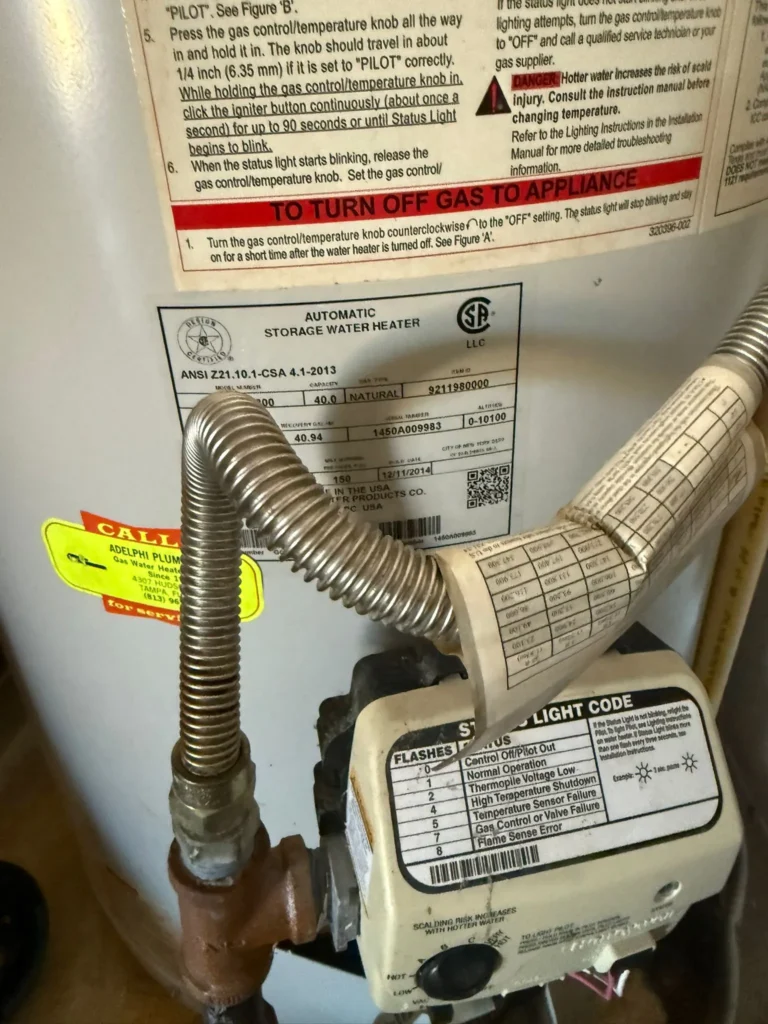 From one of our recent jobs: plumbing services being performed with focus on drain cleaning tampa bay and ensuring efficient water flow in the system.