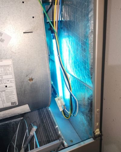 Home Therapist Cooling Heating And Plumbing Installing A Uv Light Inside A Furnace For Air Purification And Disinfection